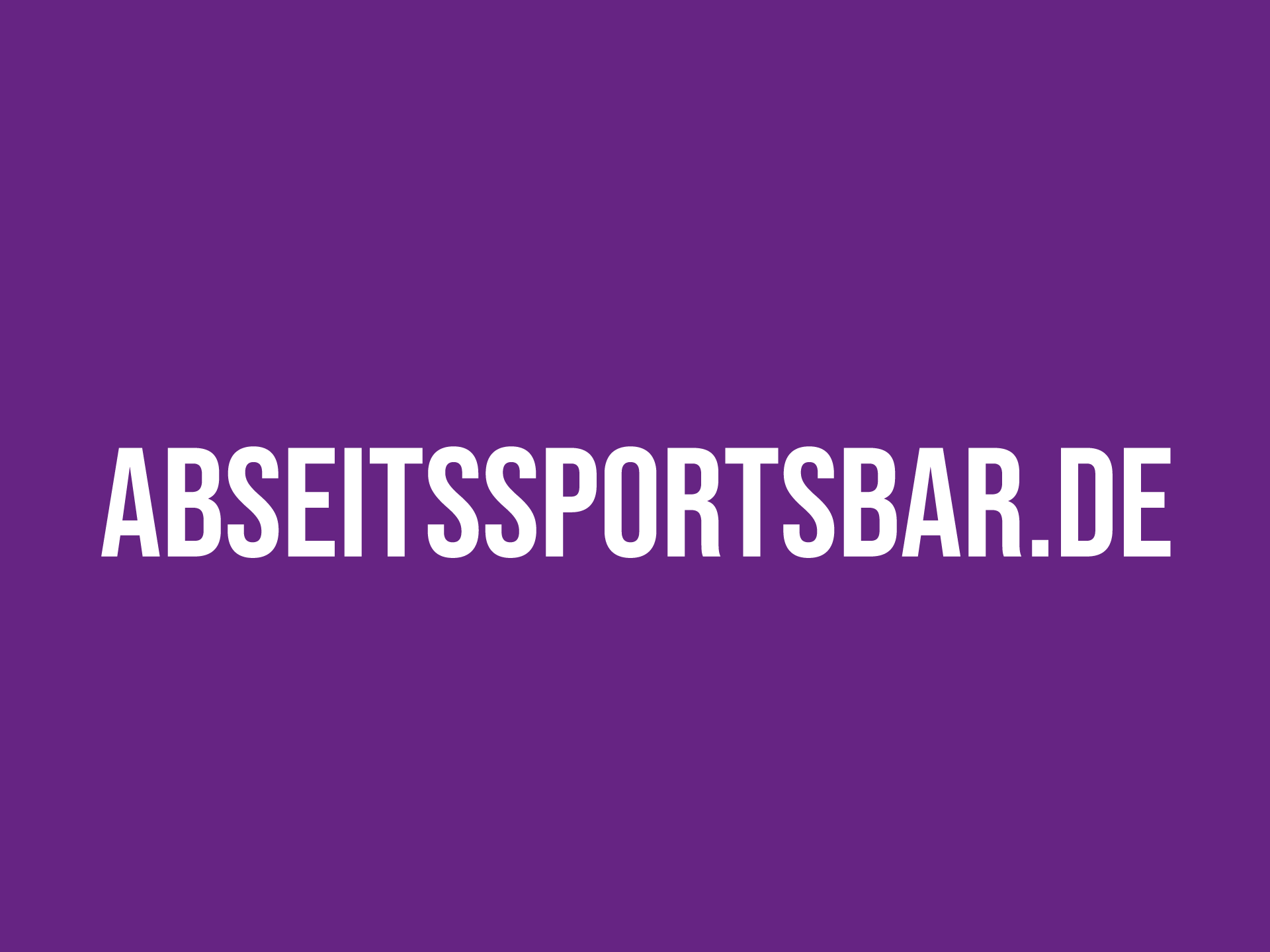 Abseitssportsbar